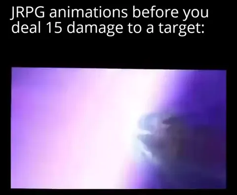 JRPG Animations for 15 Damage