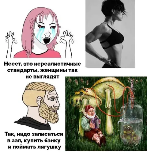 Нереалистичные стандарты женщин