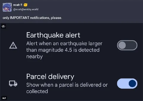 Important Notifications Only
