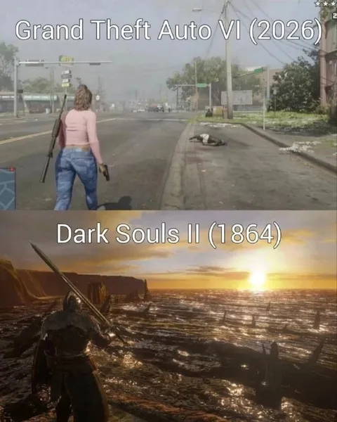 GTA VI Versus Dark Souls II