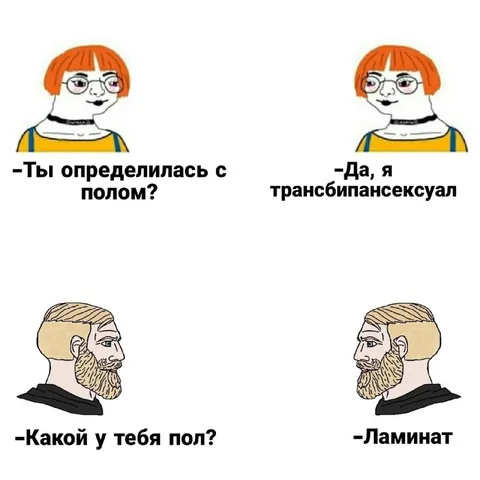Трансбипансексуал и ламинат