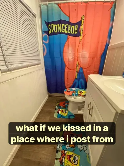 What If We Kissed in the SpongeBob Bathroom
