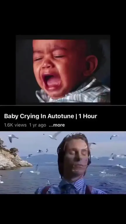 Baby Crying in Autotune Gets Dramatic