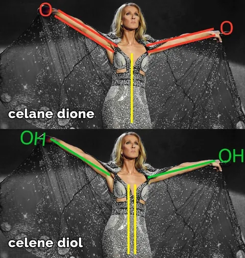 Celine Dion Becomes a Diol