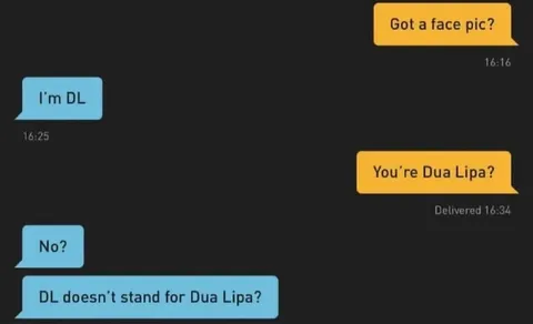 DL Doesn't Mean Dua Lipa