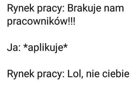 Rynek pracy nie dla ciebie