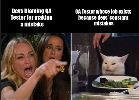 QA Tester Blamed for Dev Mistakes