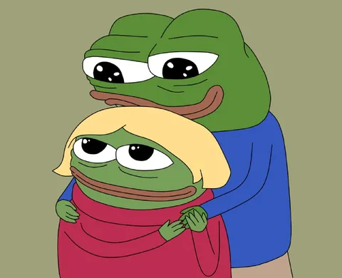 Пепе обнимает свою девушку