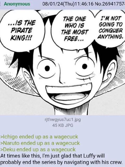 Luffy Ends the Series Navigating