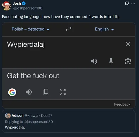 Polish Fits Four Words