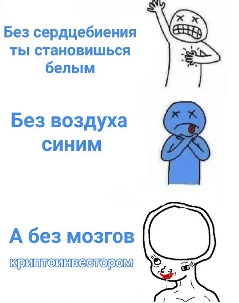 Без мозгов криптоинвестор