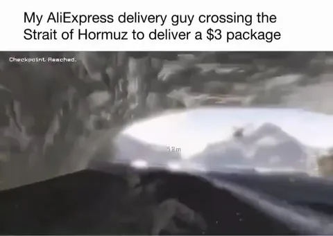AliExpress Delivery Through Warzone