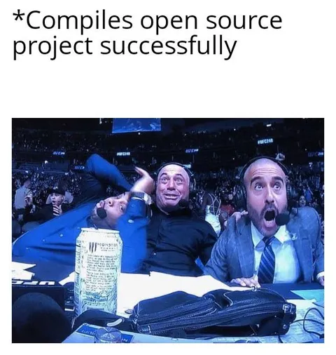 Compiles Open Source Successfully