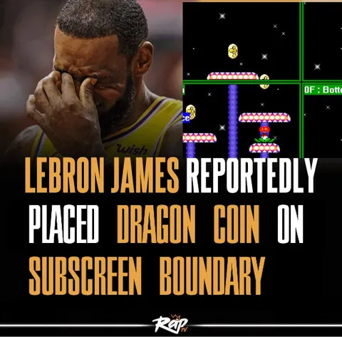 LeBron James Places Dragon Coin