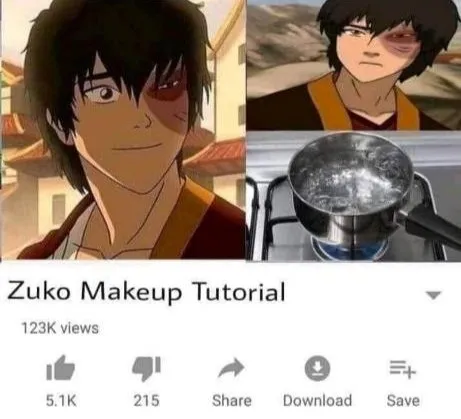 Zuko Makeup Tutorial