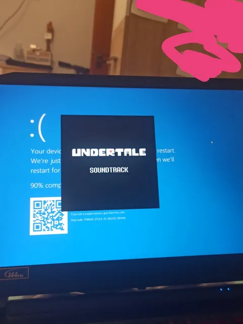 Undertale Blue Screen of Death