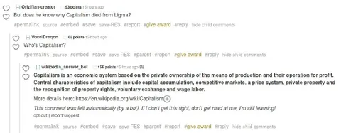 Capitalism Died From Ligma