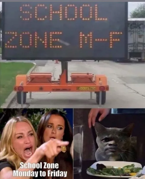 School Zone Monday to Friday