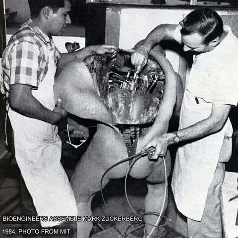 Bioengineers Assemble Mark Zuckerberg