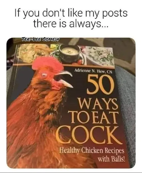 Fifty Ways to Eat Cock