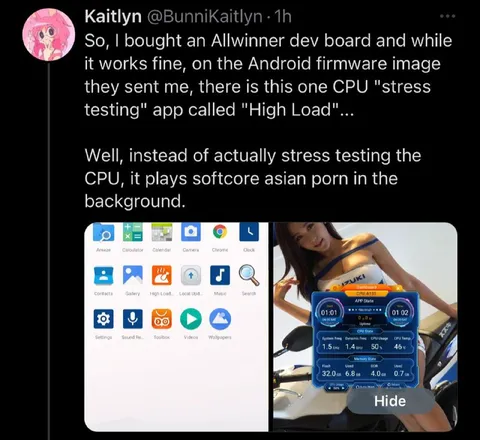 High Load CPU Stress Test