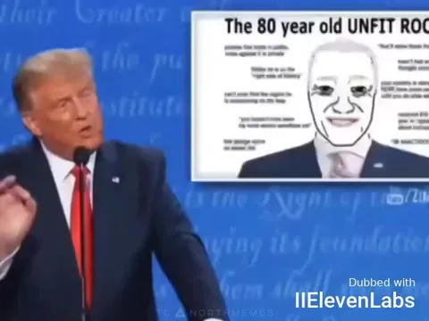 Трамп и Байден спорят как интернет-мемы