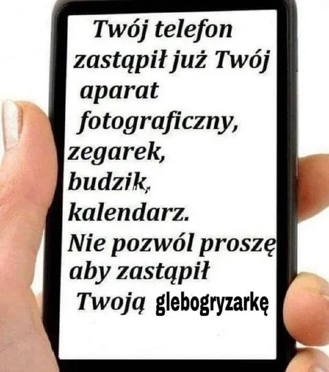 Telefon zastąpił wszystko