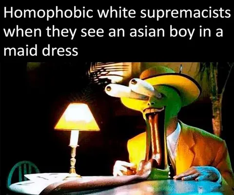 Homophobes See Asian Maid Boy