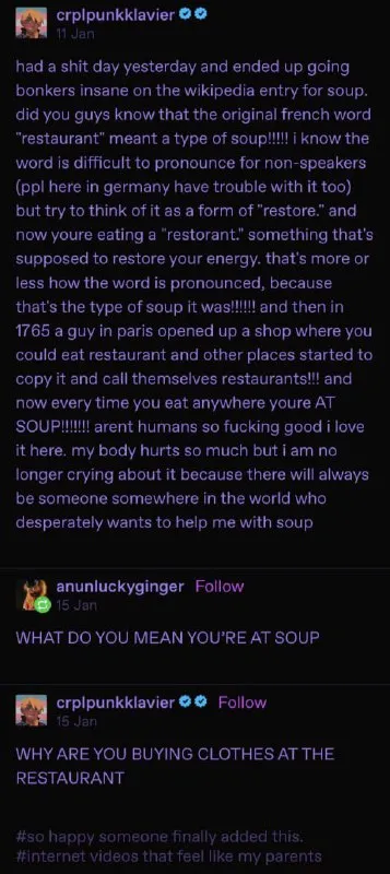 At Soup Restaurant