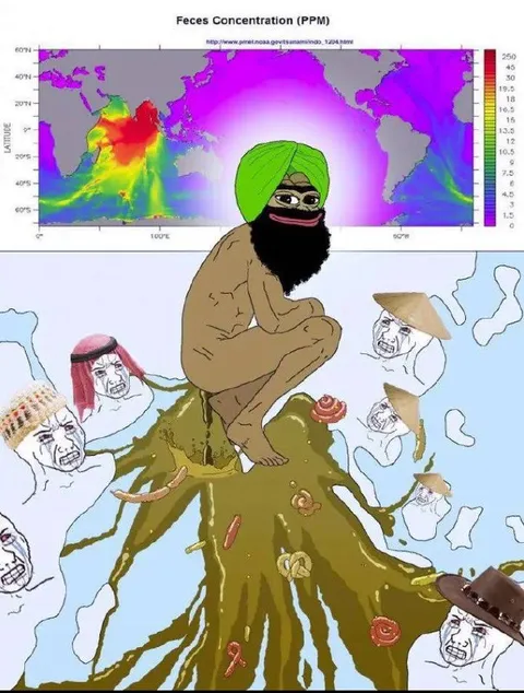 Global Feces Concentration Map