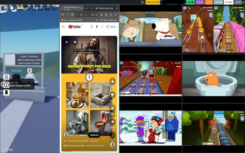 Seven Brainrot Videos on Roblox