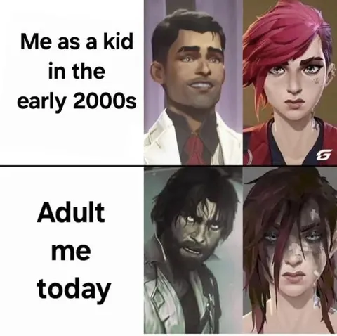 Me as a Kid vs Adult