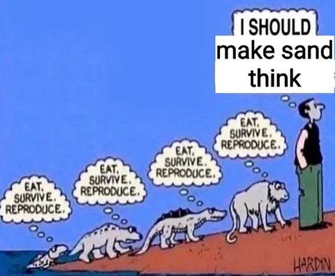 Make Sand Think Evolution