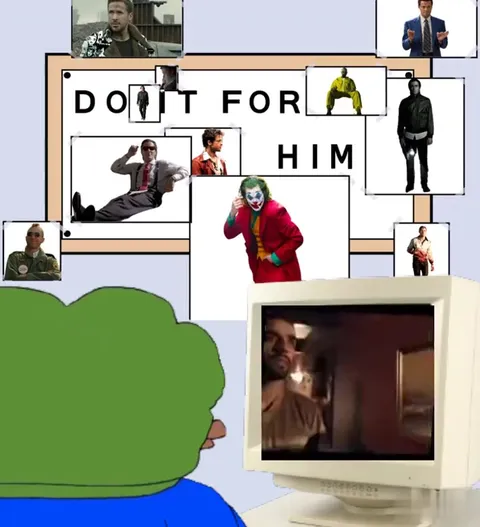 Pepe remembers the literally me characters