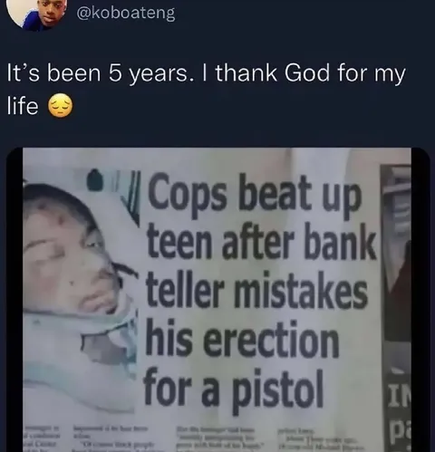 Five Years Thanking God