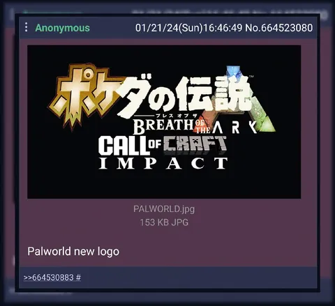 Palworld New Logo