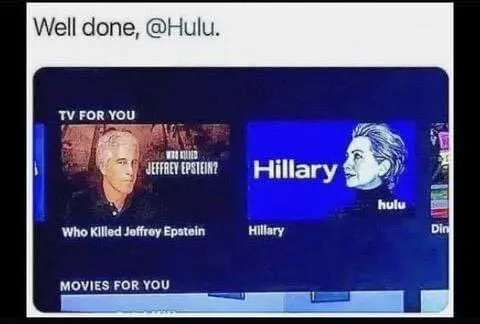 Hulu Recommends Hillary