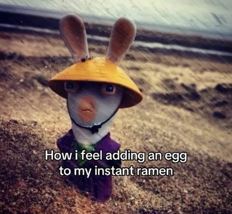 Adding an Egg to Instant Ramen