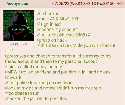 Hacker Accidentally Launders Money