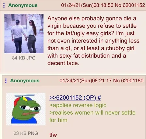 Dies a Virgin for High Standards