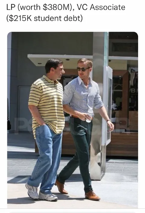 Rich LP Meets Debt-Ridden VC Associate