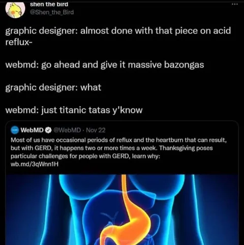 WebMD Gives It Massive Bazongas