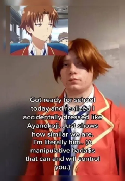 Dressed Like Ayanokoji