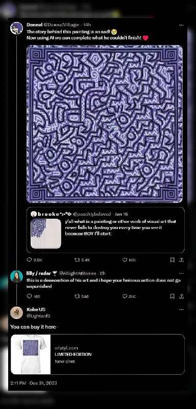 AI Finishes the Unfinished Painting