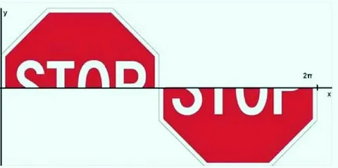 Upside-Down STOP Sign Graph