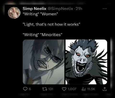 Light Writes Women and Minorities