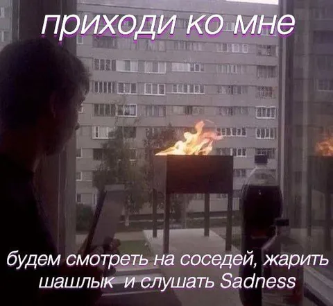 Приходи ко мне жарить шашлык