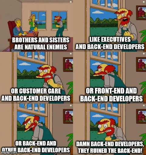 Back-End Developers Ruined the Back-End
