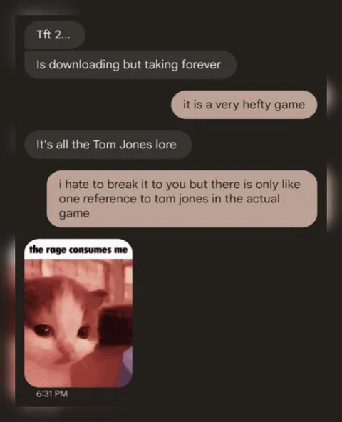 Tom Jones lore argument