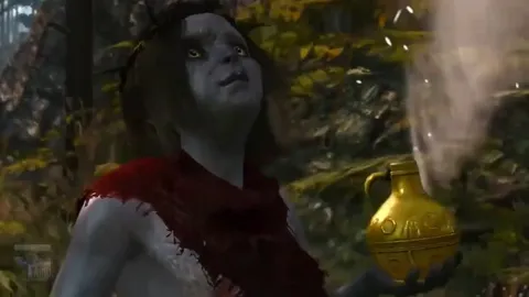 Geralt Meets the Flabbergasted Godling